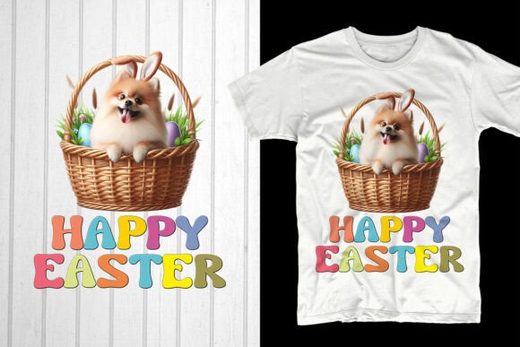 Capitalizing on the Happy Easter Pomeranian Dog Trend for POD Success