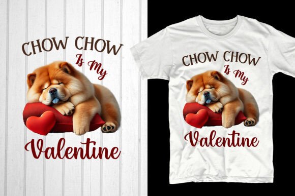 Chow Chow is My Valentine: A Playful Design for POD Success