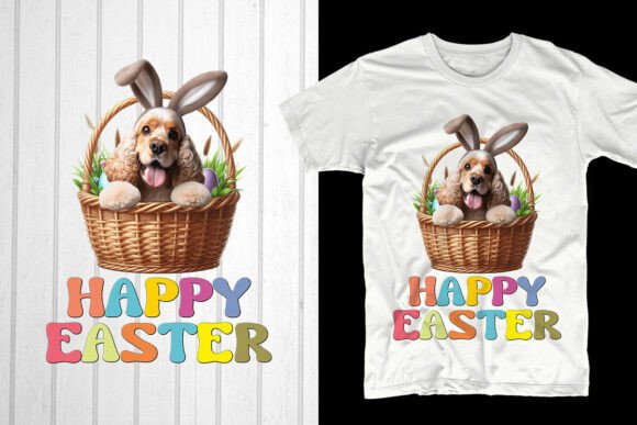 Happy Easter Cocker Spaniel: Trendy POD Designs
