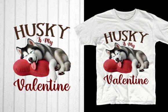Husky is My Valentine: The Ultimate Design to Elevate Your POD Business This Season