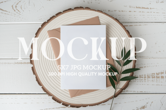 Modern 5x7 Card Mockup 19: A Strategic Tool for Creative Professionals