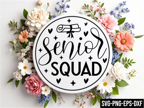 Practical Applications of the Senior Squad Round Sign SVG for Modern Crafting