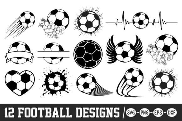 Ultimate Soccer and Football SVG Bundle for Crafts
