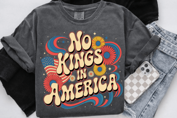 Unpacking the No Kings in America PNG SVG Patriotic Design Bundle